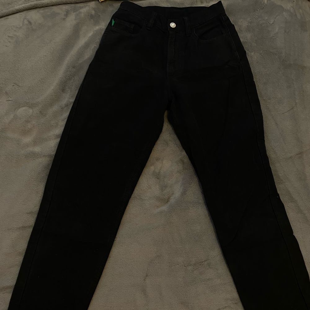 Black Boyfriend jeans by United Colors of Benetton